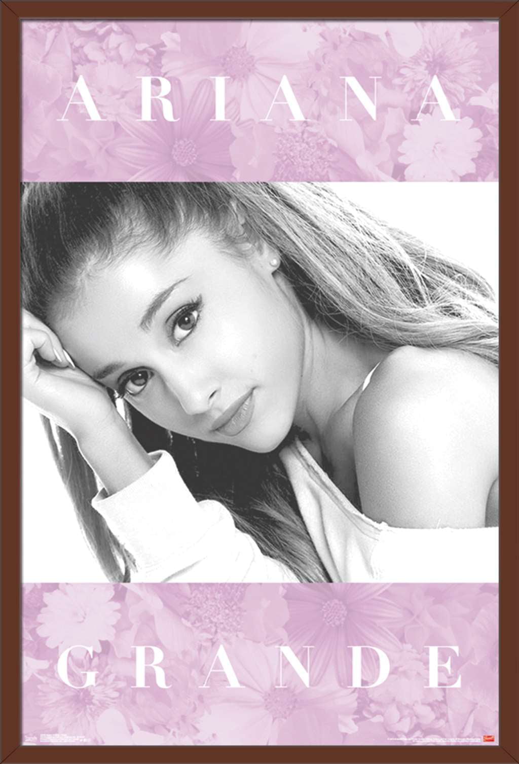 Ariana Grande - Floral Poster - Walmart.com - Walmart.com