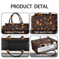 thumbnail image 4 of Large Capacity Tote Bag,Halloween Spooky Icons on Dark Pattern Handbag Fashion Luxury Tote Bag,15.7"x13"x 5.1" Inches,Laptop Compatible, 4 of 6
