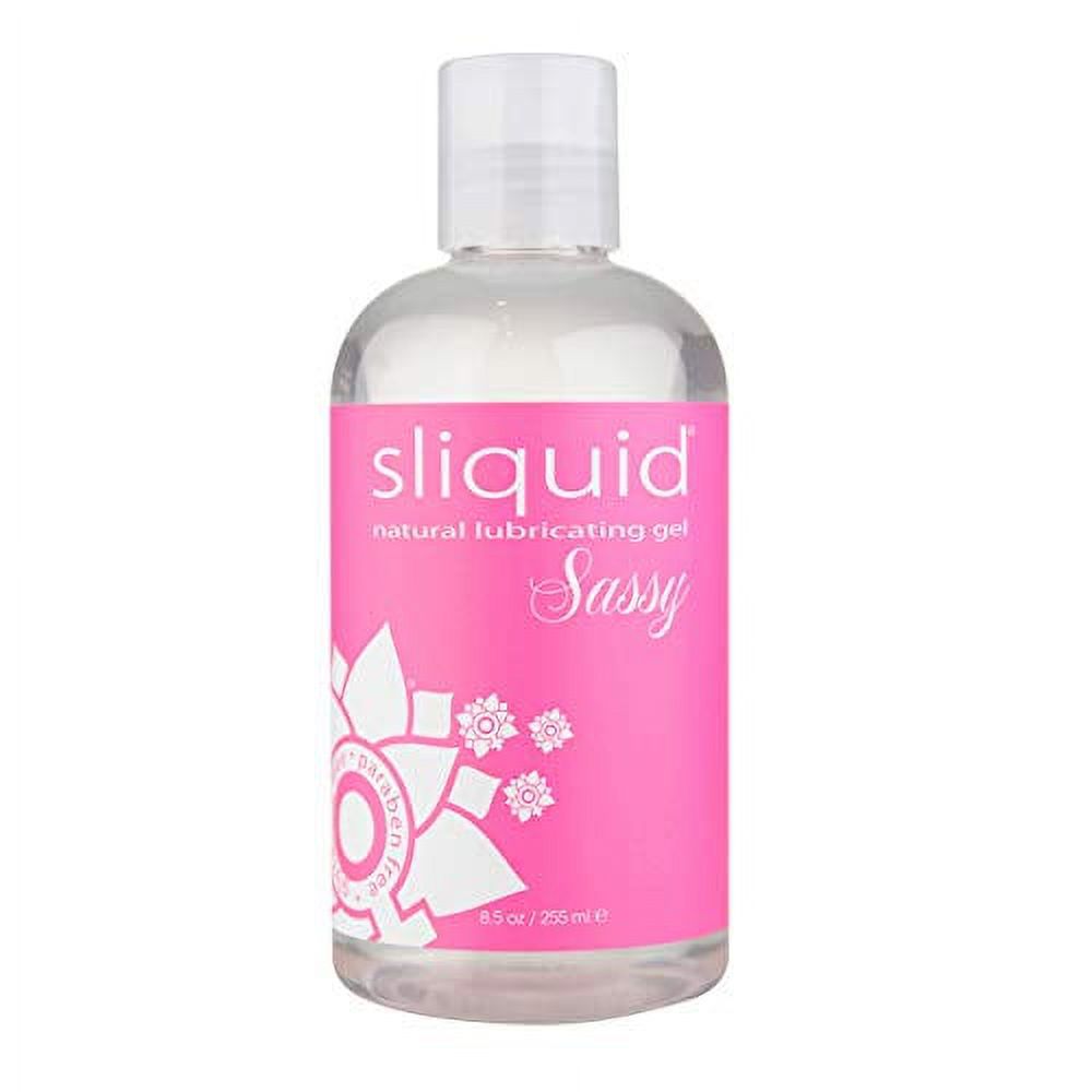 Sliquid Naturals Sassy Lubricating Gel, 8.5 Ounce - image 3 of 3