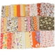 50pcs Floral Coton Tissu Bundle Couture Patchwork à la Main pour Bricolage Couture Artisanat (10 X 10cm) – image 1 sur 9