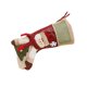 thumbnail image 2 of Yuarrent Calcetín de Navidad personalizado de lujo de 46 cm - Bordado o impreso - Calcetín de Navidad Kits de decoración para fiestas tres, 2 of 6
