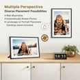 thumbnail image 3 of NUSICAN Digital Photo Frames, 10.1 inch Electric WiFi Digital Picture Frame with 32GB Memory, HD IPS Touch Screen, Auto Rotate, Wall Mountable, Easy Setup and Share Picture |Video via Free Uhale App, 3 of 11