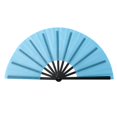 thumbnail image 2 of Joernso Folding Fan Pure Color Strong Fan Bone Lightweight Retro Style Kung Fu Fan Tai Chi Fan Chinese Dance Fan Party Decoration Fan, 2 of 8