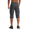 thumbnail image 3 of Pantalones cargo TACVASEN para hombre, senderismo y pesca, pantalones cortos 3/4, 3 of 7