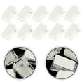 thumbnail image 3 of 60 Pcs Mini Clips Auto-Adhésifs pour Cartes d'Identité Petits Clips de Badge en Plastique Transparent Clips à Ressort Adhésifs pour Étiquettes de Nom Supports de Badges de Travail, 3 of 7