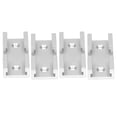 thumbnail image 1 of T Track Cross Chute, 3.1in 4PCS T Track Intersection Parts Labor Saving Wear Resistant Compact Aluminum Alloy  For DIY Red,Blue,Silver, 1 of 8