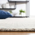thumbnail image 4 of SAFAVIEH Metro Issam Diamond Area Rug, Blue/Ivory, 6' x 6' Round, 4 of 8