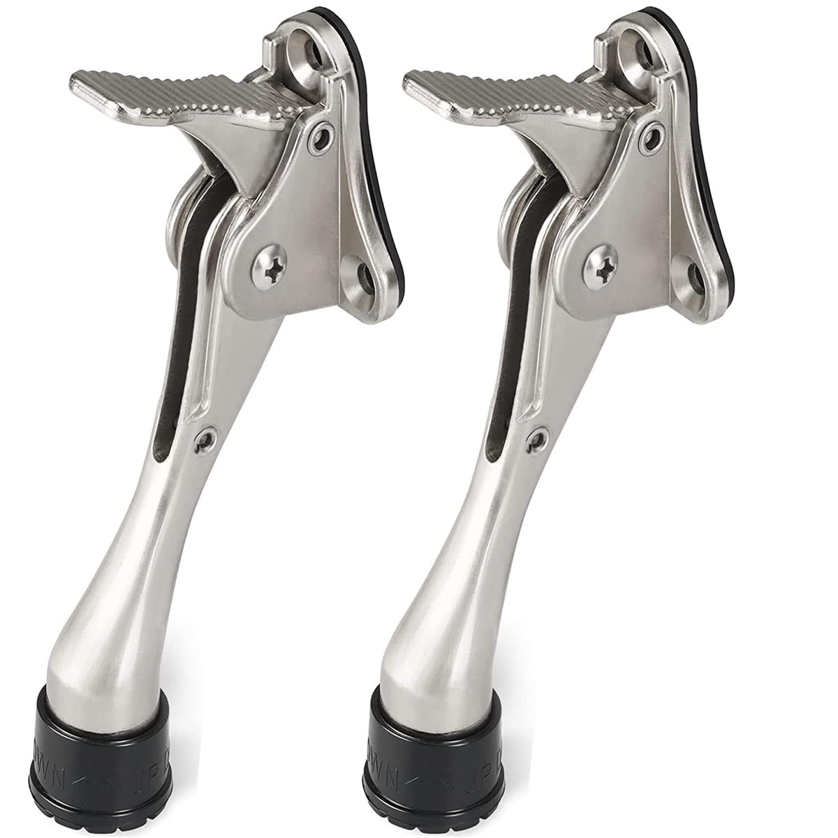 BiJun Heavy Duty Door Stops for Bottom of Door Kickdown Door Stops