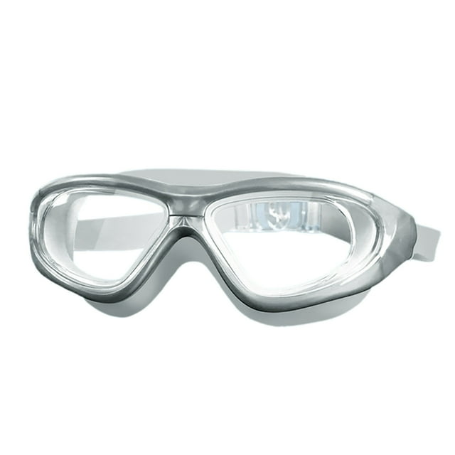 Large Frame Adult Swimming Goggles for Men and Women Leak-Proof and -Fog Design for Clear Pool Visibility for Frequent Swimmers
