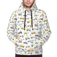 thumbnail image 2 of Bingfone Transport 1 Men's Drawstring Hoodie Long Sleeve Pocket Sweatshirts-4X-Large, 2 of 6