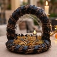 thumbnail image 5 of Halloween Wired Ribbon 5 Yards, Pumpkin Bat Witch Hat Printed Craft Ribbon for DIY Wreaths, Gift Wrapping, Bows, Floral Arrangements, Halloween Party and Fall Decoration Supplies, 5 of 6