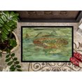 thumbnail image 3 of Carolines Treasures 8960JMAT Abstract Red Fish Indoor or Outdoor Mat- 24 x 36 in., 3 of 4