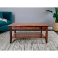 thumbnail image 3 of Casual Contemporary Living Solid Acacia Coffee Table - Mahogany, 3 of 9