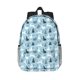 thumbnail image 1 of Easygdp Black White Gray Rabbit Mochila Ligera de 15 Pulgadas para Estudiantes, Mochila Cómoda para la Escuela y Viajes, Correas Ajustables, 1 of 6