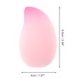 thumbnail image 2 of Unique Bargains 1 Pc Gradient Mango Face Makeup Sponge for Bedrooms Pink Hydrophilic Polyurethane, 2 of 5