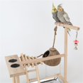 thumbnail image 5 of Climbing Toy for Birds Pet Climbing Decoration Swing Training Perch Parrots Cage Toy Gym Chew Toy Playstand, 5 of 13