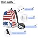 thumbnail image 3 of Disketp Thank You Veterans print Canvas Backpack Lightweight Travel Daypack Student Rucksack Laptop Backpack-, 3 of 5