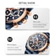 thumbnail image 4 of Reloj Curren M8361 Technos de acero inoxidable negro y marrón, 4 of 4
