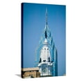 thumbnail image 1 of Statue of William Penn on the top of the renovated City Hall and a modern office building behind, Scenic Stretched Canvas Wall Art Sold by Art.Com, 1 of 5