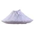 thumbnail image 1 of Womens Multi-Layered Solid Pleated Tulle Tutu Puffy Party Club Cosplay Mini Skirt, 1 of 4