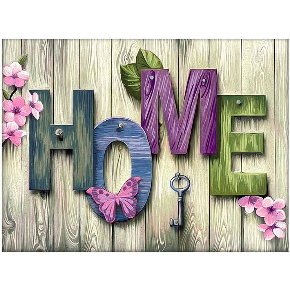 BOHADIY Diamond Painting Kits for Adults â€“ 5D DIY Diamond Number Kits