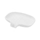 thumbnail image 2 of Jabonera de silicona con tapa | Jabonera antideslizante con drenaje | Jabonera moderna para baño y viajes, ideal para casa, cocina o camping | Blanco, 2 of 6