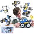 thumbnail image 4 of Motorized STEM Toys For 7-10 Year Old Boys & Girls, 5 in 1 Building Blocks Multilevel Challenges Toys For Kids, Educational Construction Learning Toys, 3d Puzzles, Ideal Christmas Birthday Gift, 4 of 6