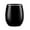 Black / Silver Rim, variant on VeZee Disposable Elegant Decorline Stemless Plastic Wine Goblet 12oz Black / Gold Rim : Best Tumblers for Elegant Parties & All Occasions: 6CT