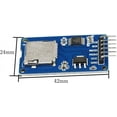 thumbnail image 3 of Treedix 10pcs Module Mini TF Card Read and Write Micro SD Card SPI Interface Compatible with Arduino, 3 of 5