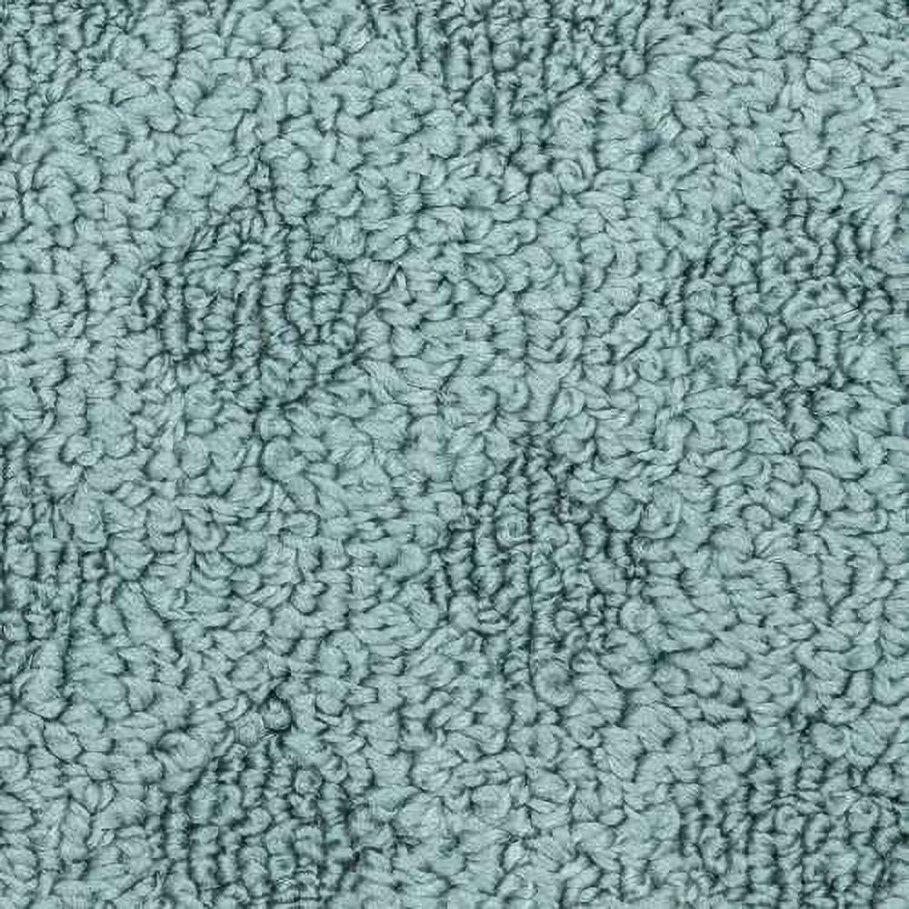 Mainstays Dylan Solid Diamond Olefin Blue Indoor Area Rug, 5' x 7'