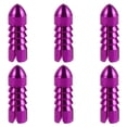 thumbnail image 1 of IFANLANDOR 6Pcs Dart Wing Purple Aluminum Alloy For Stability Enhancement Accessories, 1 of 7