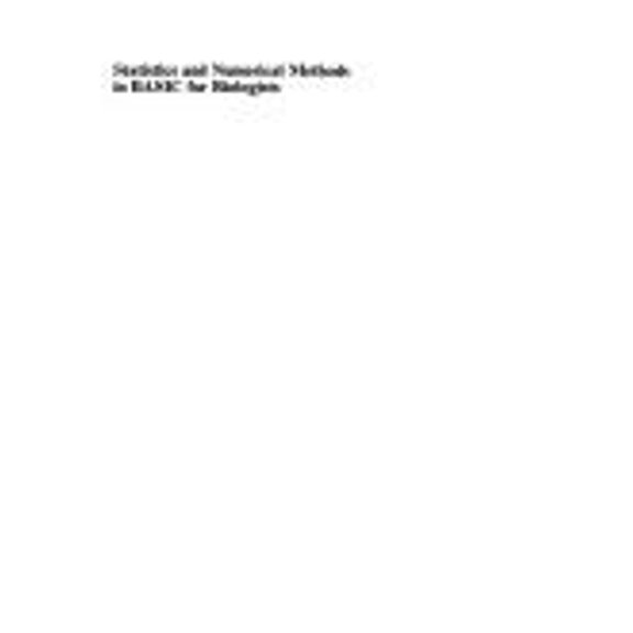 Pre-Owned Statistics and Numerical Methods in BASIC for Biologists (Hardcover) 9780442304768