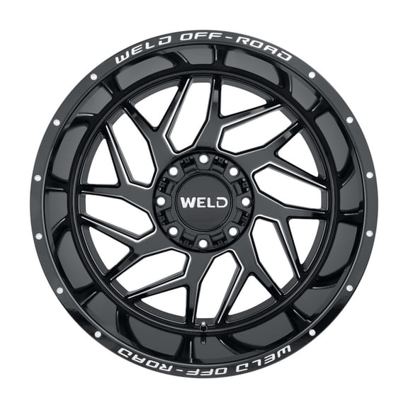 Weld Off-Road W117 Fulcrum Wheels 22x12 Gloss Black
