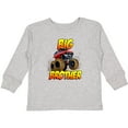 thumbnail image 3 of Inktastic Big Brother Monster Truck Boys Long Sleeve Toddler T-Shirt, 3 of 5