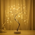thumbnail image 4 of Luz de árbol de bonsái de mesa Kuymtek 20 pulgadas 108 LED blanco cálido, 4 of 9