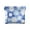 Blue and White Snowflake, variant on PU Leather Coin Purse Wallet Compact Water-Resistant Card Cases Money Organizers Blue Snowflake Pattern