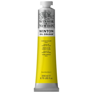 Winsor & Newton Winton Oil Color, 200ml, Cadmium Yellow Light