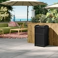thumbnail image 4 of Suncast Commercial 30 Gallon Trash Hideaway, Plastic, Black, 4 of 4