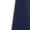 Deep Blue, variant on Women's Crew Neck Satin Long Sleeve Lace Trim Irregular Hem Blouse Black S
