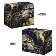thumbnail image 3 of HELLHERO Black and Gold Marble Pattern Sewing Machine Protective Covers and Sewing Essentials Pockets Durable Carrying Cover 17.7 x 8.6 x 12.5 inches, 3 of 8
