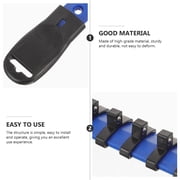 SILENRADAWN Blue Metal Socket Rack for Storage Use, Durable and Lightweight Organizer