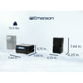 thumbnail image 3 of Emerson ES-4001 Bluetooth® CD Microsystem, Black, 3 of 12