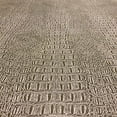 thumbnail image 5 of Gator Faux Leather, Soft Textured Crocodile Vinyl Fabric, Alligator Skin Embossed Upholstery And DIY Craft Pleather Sheets – Cut Continuously By The Yard (Palomino), 5 of 8