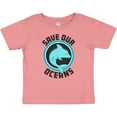 thumbnail image 3 of Inktastic Save our Oceans with Dolphin Boys or Girls Baby T-Shirt, 3 of 5