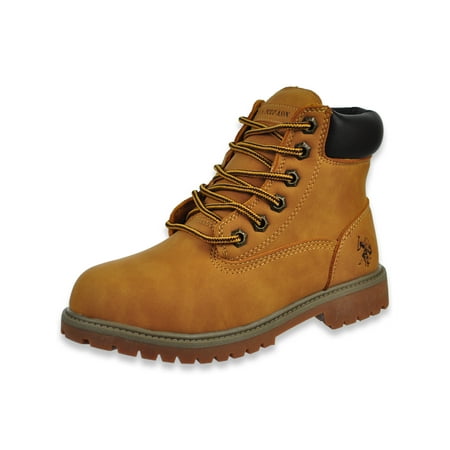 

U.S. Polo Assn. Boys Rugged City Boots - wheat 4 youth