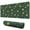 Green Sun Moon, variant on Long Mouse Pads for Desk,Navy Colorful Skull Pattern Desk Mats on Top Of Desks, Desk Mouse Pad Extra Large with 3mm Non-Slip Base and Stitched Edge for Gaming,Office,Work,Home 31.5"x11.8"
