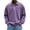 2# Purple, variant on Vintage Washed Henley Shirts for Men Raglan Long Sleeve Button Up Distressed Jean Shirt