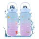 thumbnail image 2 of Botella De Agua  Bloosom Deportiva Anti Fugas Capacidad 2 L Azul c/Violeta, 2 of 4