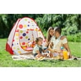 thumbnail image 5 of iCorer Young Kids Tents/Pop Up Play Tent Portable Folding Twist, Indoor and Outdoor Kid Playhouse Tent, Great Gift for Toddler, Easy to Setup, Safe and Sturdy, Balls Not Included, Red, 5 of 8