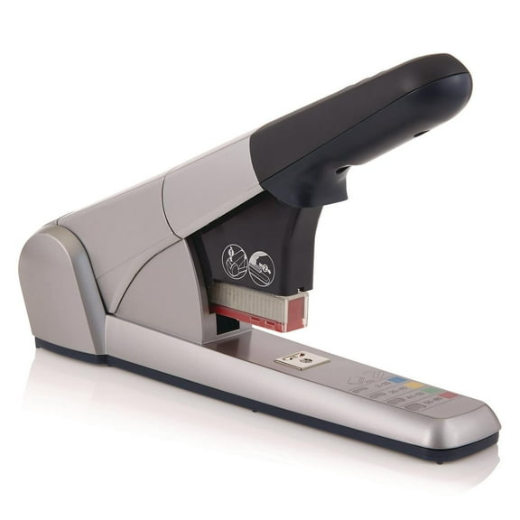Rapid Heavy-Duty Cartridge Stapler 80-Sheet Capacity Silver 02892